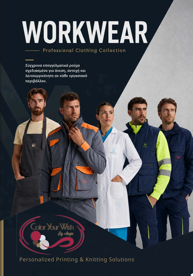 Επαγγελματικός Ρουχισμός 2026-27: Workwear για Επιχειρήσεις & Προσωπικό